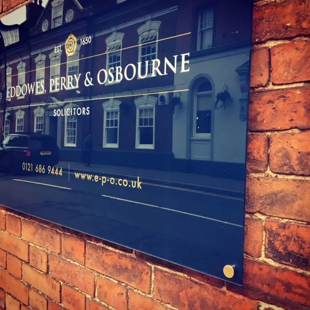 Solicitors in Sutton Coldfield - Eddowes Perry & Osbourne Solicitors